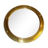 Curved mirror said "witch" hublot 37 convex distorting cm marine