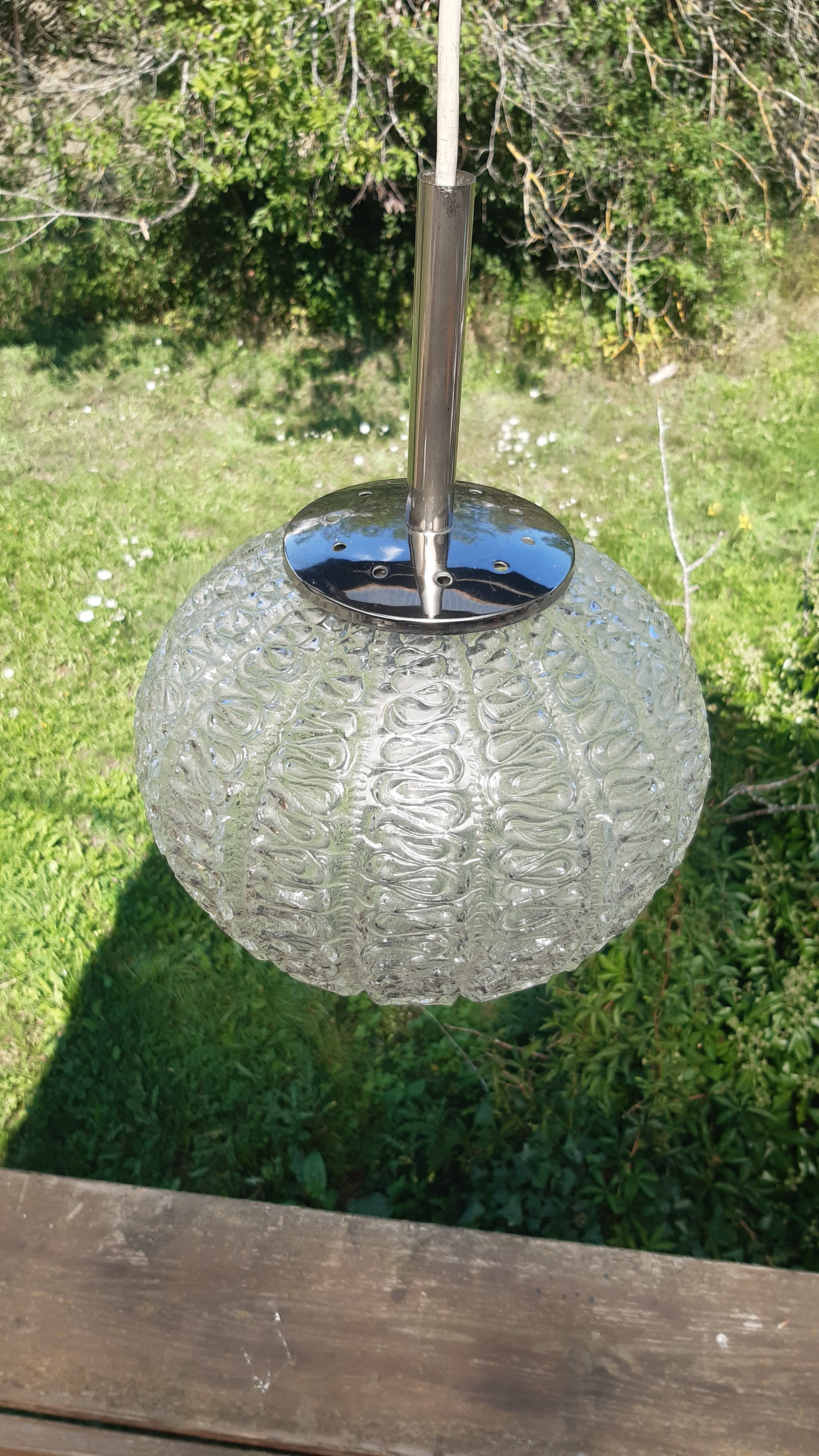 Glass suspension Doria leuchten