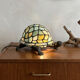 vintage turtle lamp in Tiffany style