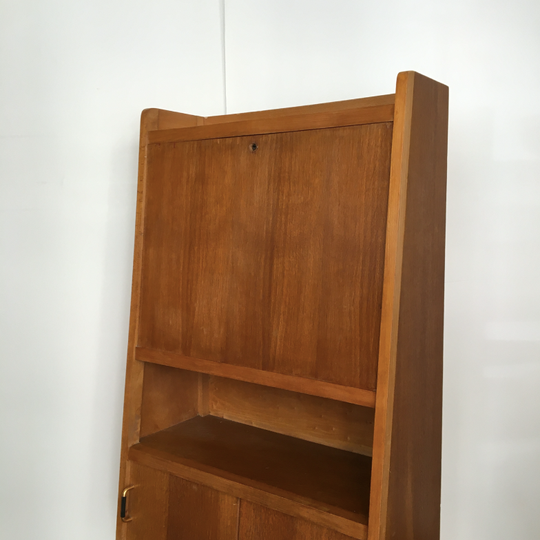 Vintage secretary in light wood