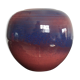 Vintage ball vase 70/80s ceramic enamelled