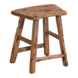 Tabouret ancien de style primitif (c.1900) #5