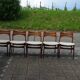 Set of 5 teak chairs by eric buch 1960