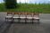 Set of 5 teak chairs by eric buch 1960