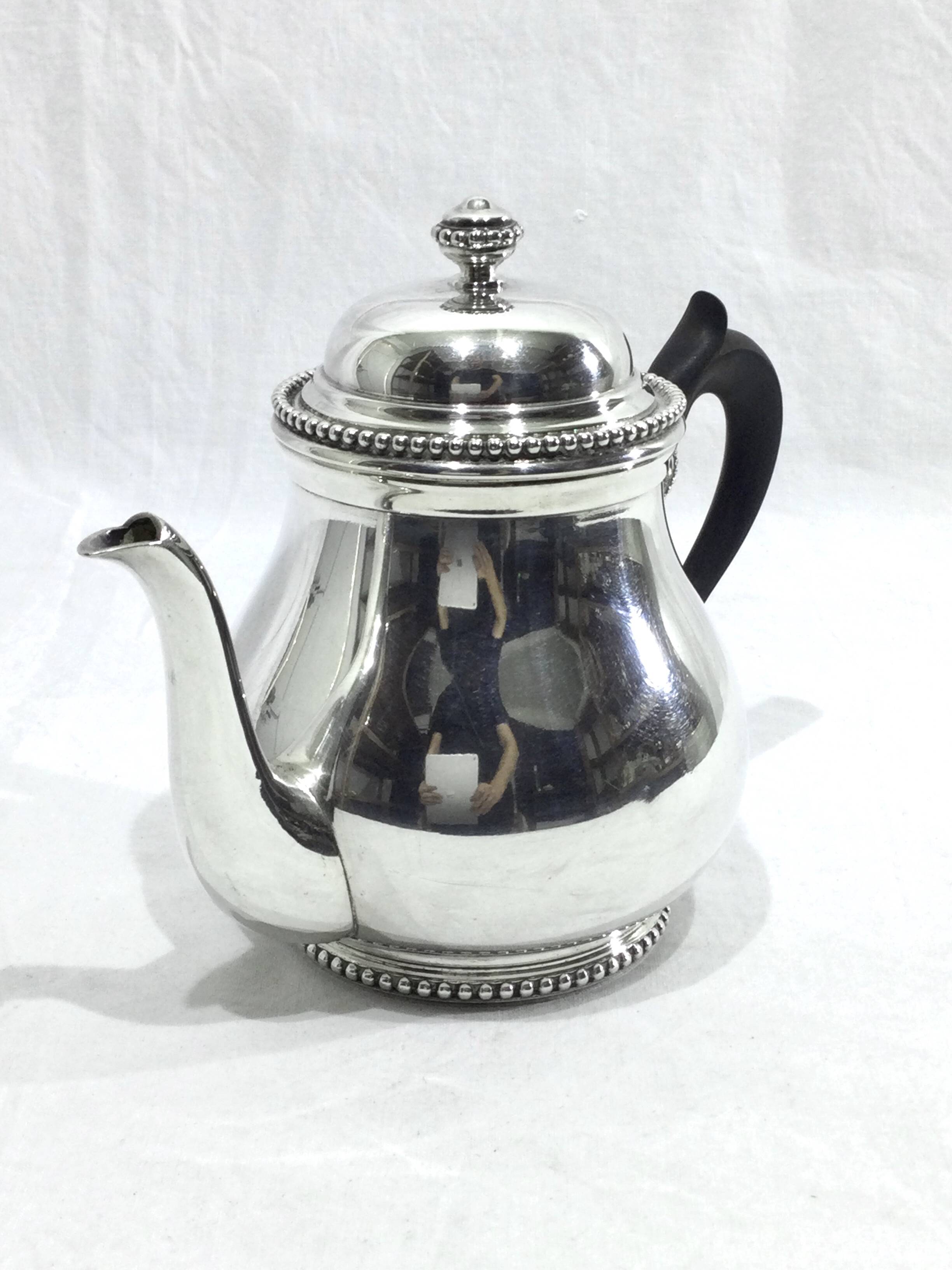 Tea Coffee Service in silver metal
