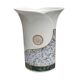Hutschenreuther Vase IG BCE, Germany, 1990s, decorative porcelain, model 69