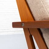 GE-375/3 Three-seater Sofa by Hans Wegner  for Getama