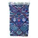 Tapis Marocain Boucherouite coloré - 74 x 129 cm
