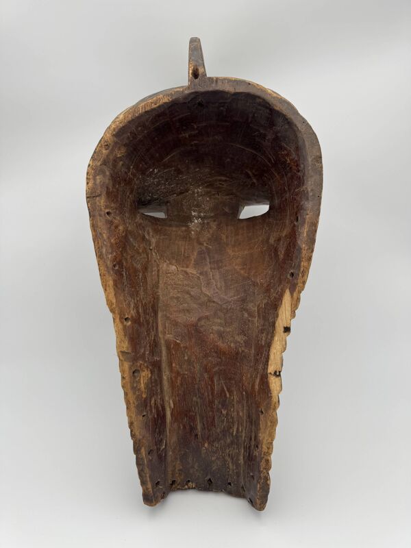 Masque africain Songye Kifwebe – art tribal Congo RDC, bois sculpté