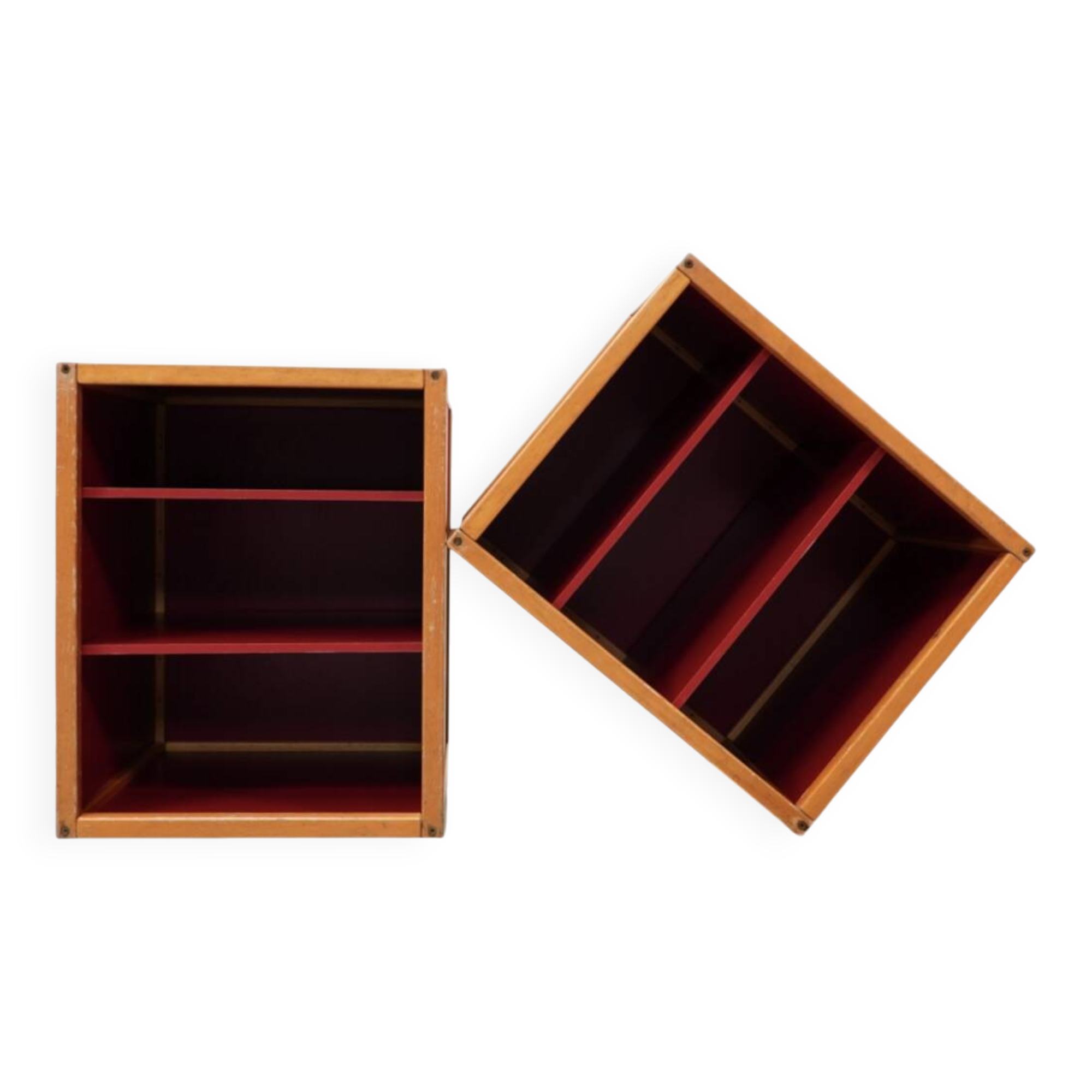 André Sornay, Pair of Modernist Storage Units