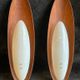 Pair Of Goffredo Reggiani Sconces Original Edition Italy 1960 - Teak And Perspex