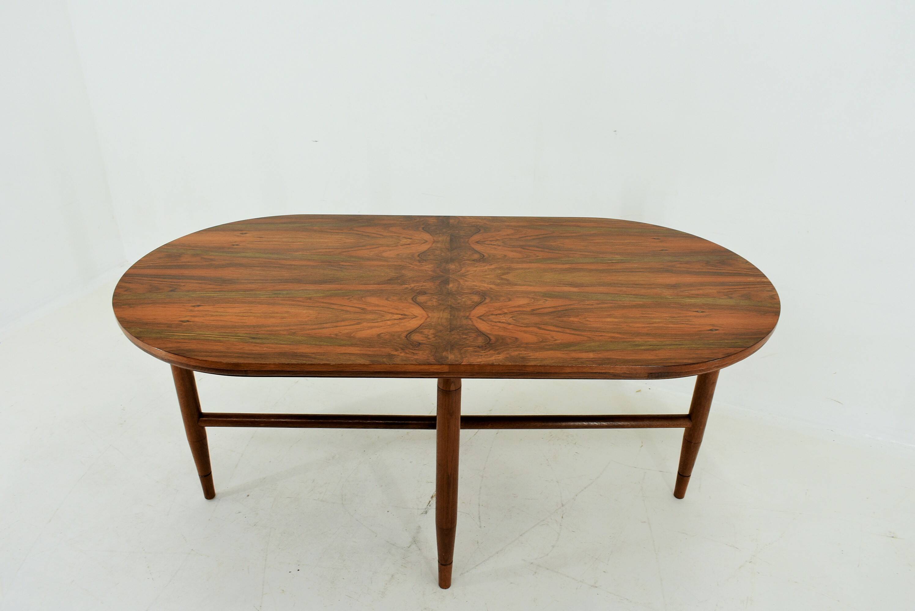 1960s Beech Dining Table, Czechoslovakia