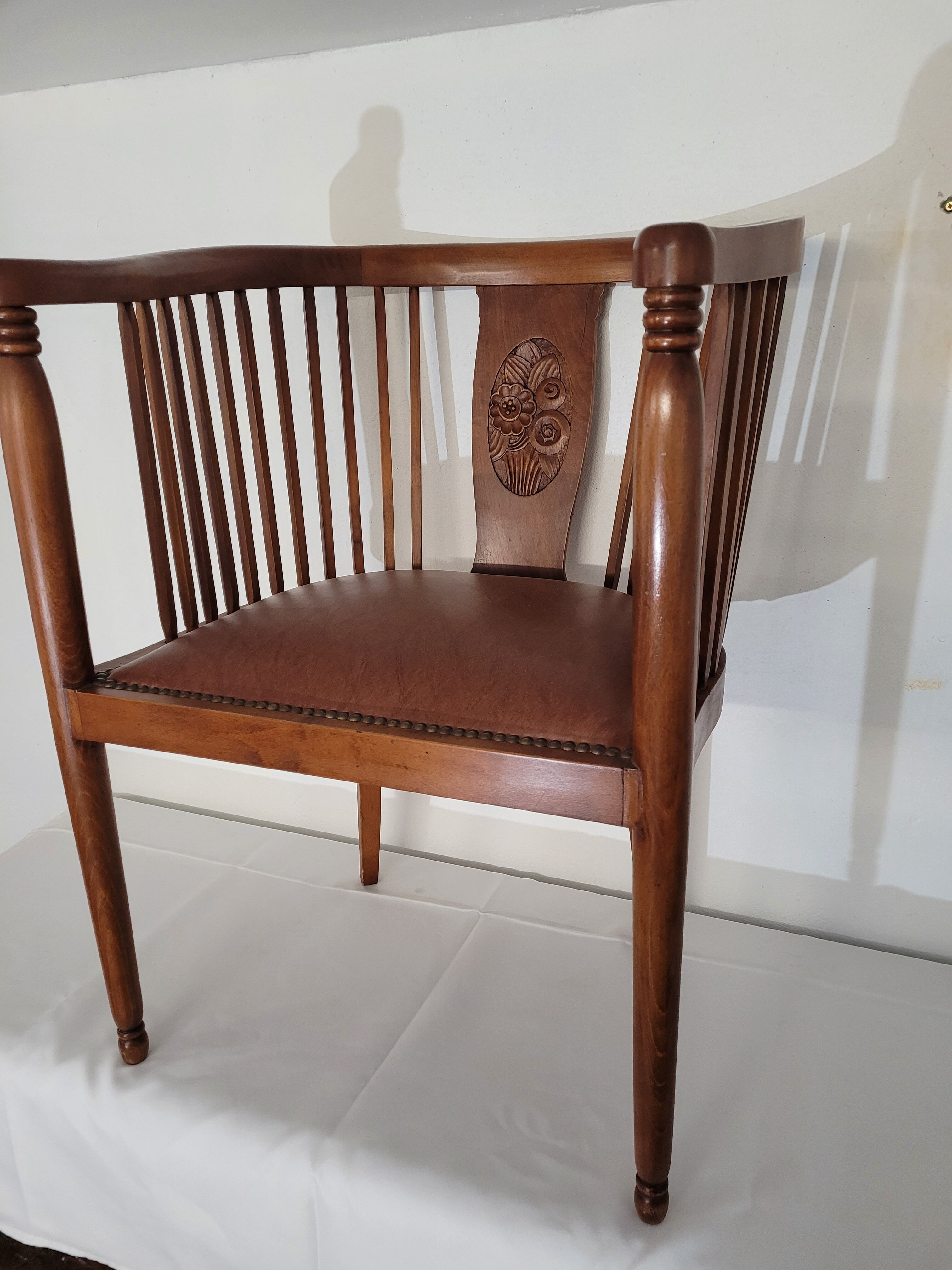 Art deco office chair