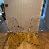 Paire de chaises Plia par Giancarlo Piretti