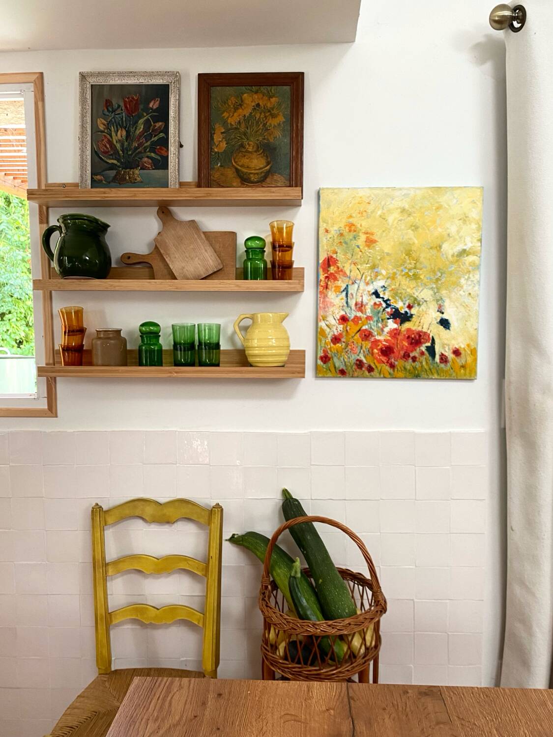 Huile sur toile vintage