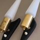 Pair of vintage wall lights, 60s