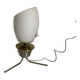 Vintage 1960 tripod opaline lamp mid-century design - 34 cm