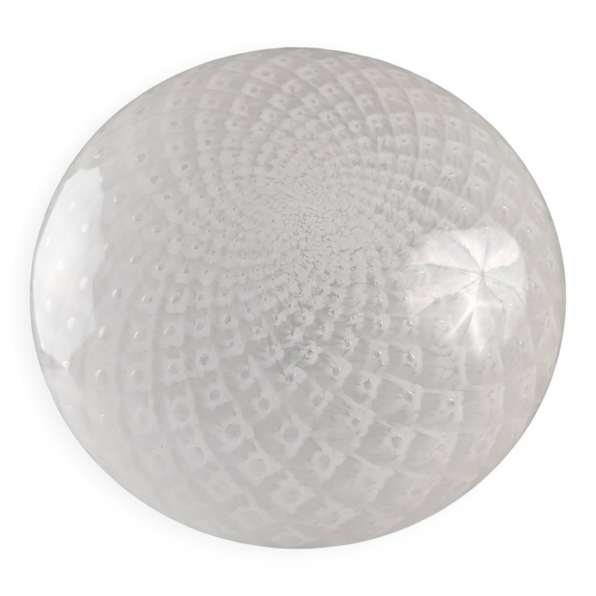 Murano Glass Ceiling Lamp, Italian Design 1960s