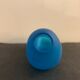 Daum blue vase by Philippe Starck, strangeness model, 1988