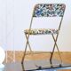 Chaise pliante CHANTAZUR LAFUMA à tapisserie fleurs