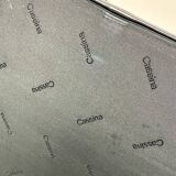 Fauteuil vintage en cuir lc3 par le corbusier & charlotte perriand - cassina