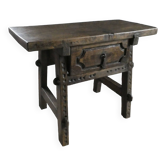 table d'appoint en bois massif du XVIIIème