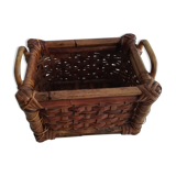 Bamboo storage basket