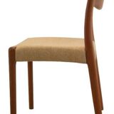 Ensemble de 4 chaises de salle à manger danoises en teck "Borup".