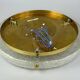 60s 70s Ceiling Light Lamp Plafoniere Flush Mount Ice Glass Hillebrand