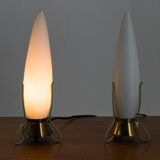 Ensemble de deux lampes de table Rockets du milieu du siècle, années 1960
