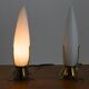 Set of Two Mid-Century Table Lamps Rockets, 1960s