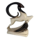 Large ceramic ram in Art Deco style by One Royal Art Art Brown and Whiting, 1960
