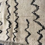 Tapis béni ouarain graphique 200x170cm