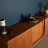 Restored Long Teak Retro 1960s Danish Sideboard