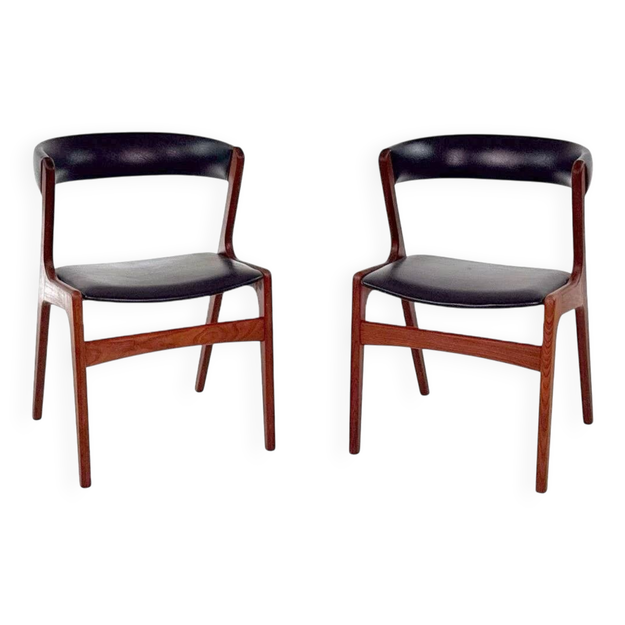 Chaise danoise vintage modèle 68 'Fire' par Anderstrup Møbelfabrik