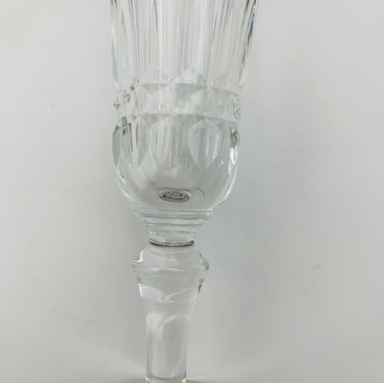 Baccarat crystal champagne flutes