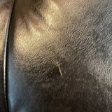 Leather poufs from Roche Bobois around 2000.