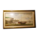 Marine oil on marouflée canvas breton school A. Hervé