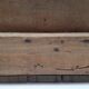 Wooden box trapezoidal