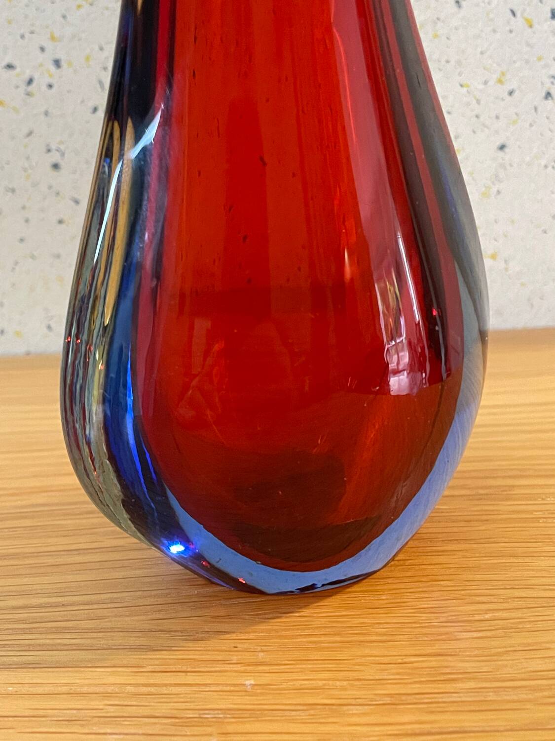 Vase soliflore Murano Glass par Flavio Poli