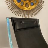 Pair of “Luisa” lounge chairs by Marcello Cuneo. 1970