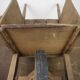 Children's wooden wheelbarrow