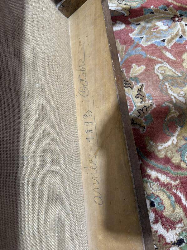 Banc - Banquette d'office d'époque Napoléon III