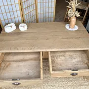 Table basse en chêne 