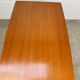 Minimalist Scandinavian teak desk from the 1960s, vintage.