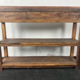 Old wooden console