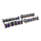 1920-1940 4 Knife holders Glazed ceramic from Nabeul, Tunisia