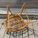 Fauteuil rotin adulte 1960