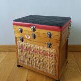 Fishing storage box fishing stool