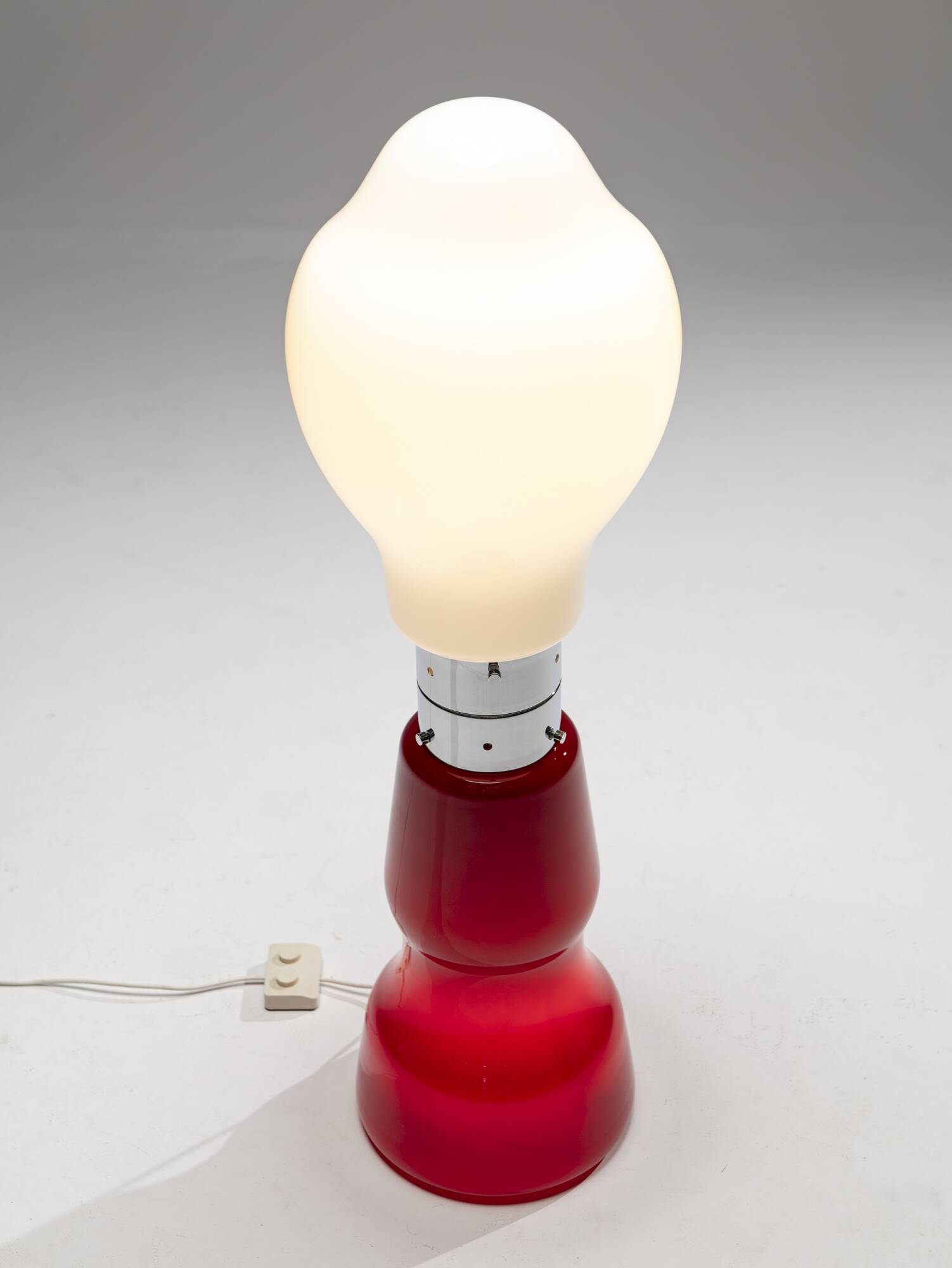 Lampadaire « Birillo » de style Mazzega, Italie, années 1990